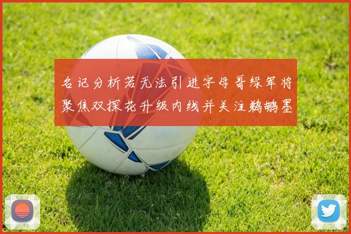 名记分析若无法引进字母哥绿军将聚焦双探花升级内线并关注鹈鹕墨菲